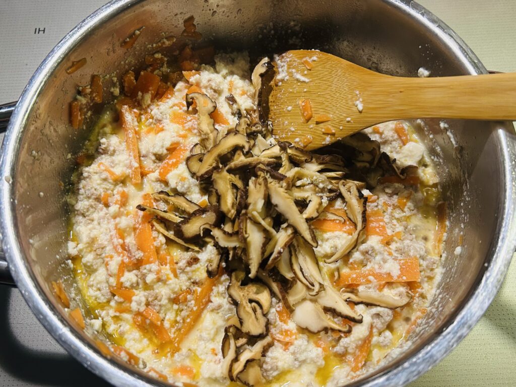 Simmer and evaporate